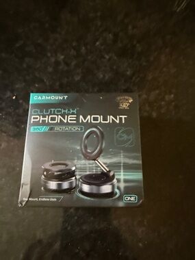 Clutch-X Phone Mount - Black